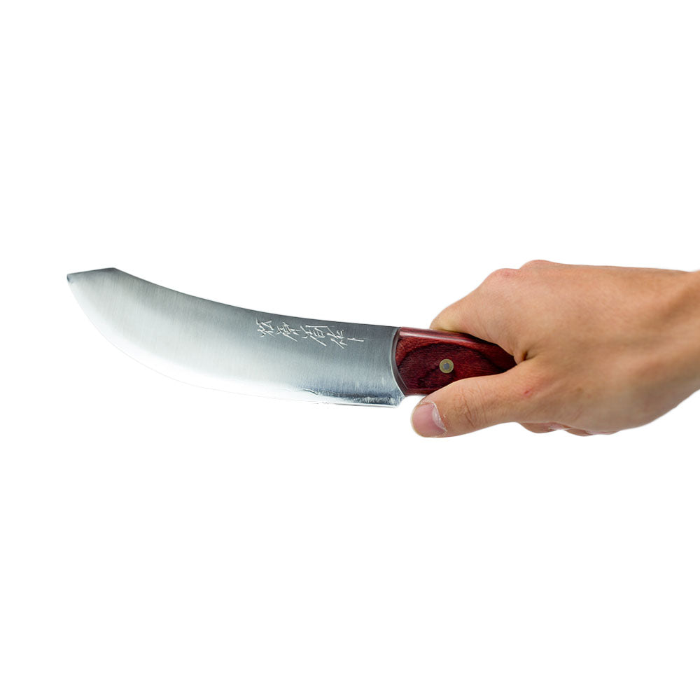 Couteau Kawahagi 180mm, Ginsan blade, Miror finish